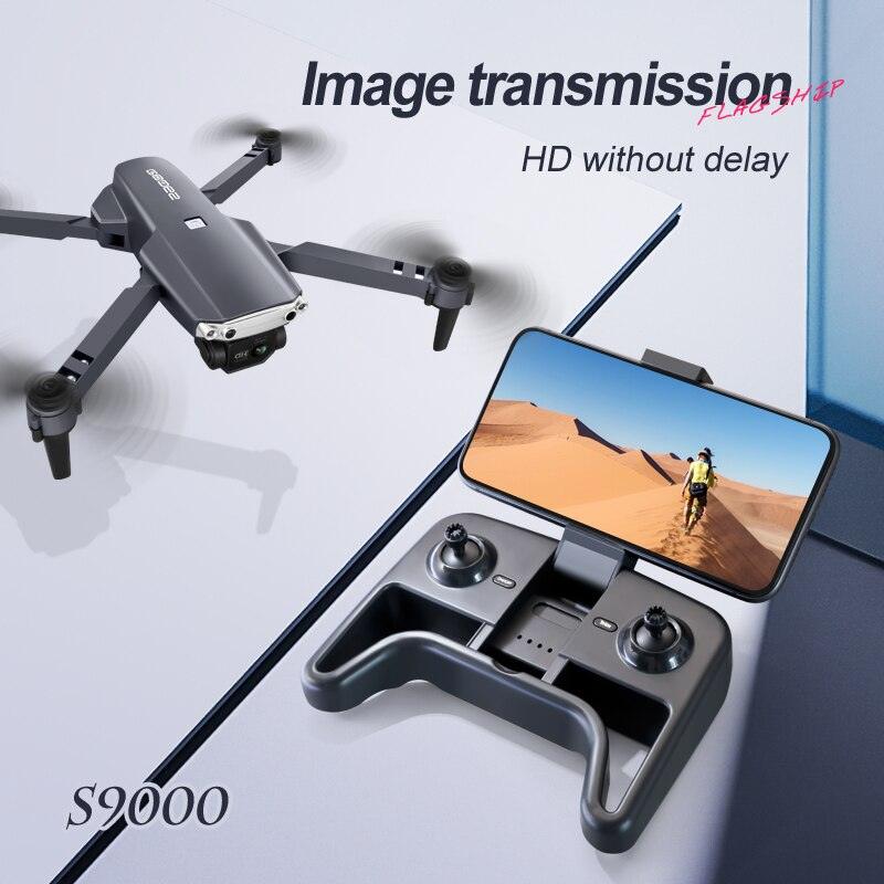 S9000 Drone - Aerial Photography 4K HD Obstacle Avoidance Dron with Camera Optical Flow Positioning Folding Guadcopter Mini Drones - RCDrone