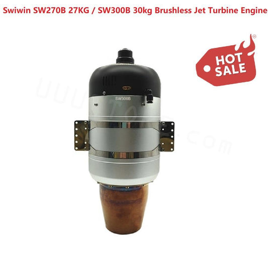 Swiwin SW270B 27KG / SW300B 30kg Brushless Jet Turbine Engine Turbojet Engine with ECU for RC Jet Plane - RCDrone