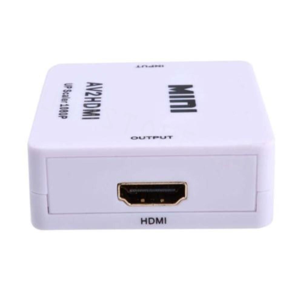 Mini HDMI to AV Converter 3RCA Composite TV/PC/PS3/Blue-ray DVD 1080P For FPV Airplane - RCDrone