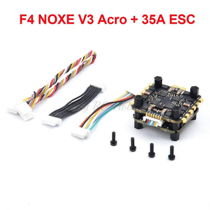 NOXE Flight controller - F4 V3 FC / F3 / Aocoda-RC F7 V1.0 Flight controller / Mini 35A 4 in 1 ESC / XF5806 Flytower For FPV RC Drone ELF88 90 Q90 - RCDrone