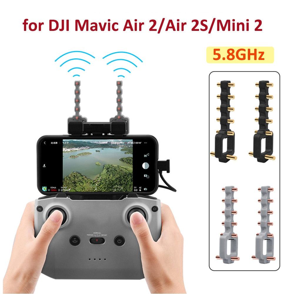 5.8GHz Yagi Antenna Signal Booster Amplifier for DJI Mini 2/Mavic 3/3 Classic/Air 2S/2/Mini 3 Remote Controller Signal Extender - RCDrone