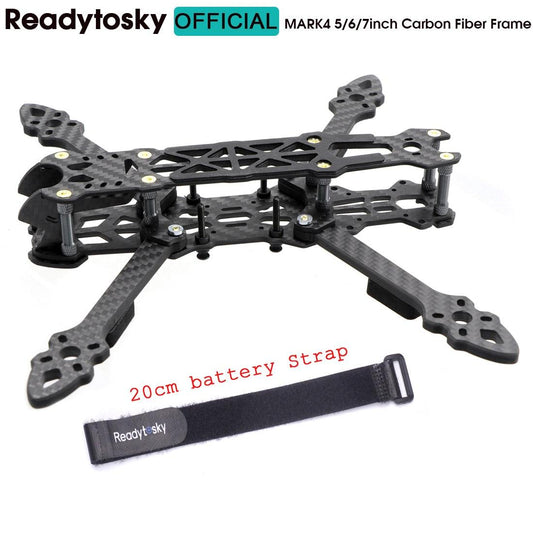 Mark4 5inch FPV Frame Kit - 225mm/ 6inch 260mm / 7inch 295mm W/ 5mm Arm FPV Racing Drone Quadcopter Freestyle Frame For Rooster 230mm - RCDrone