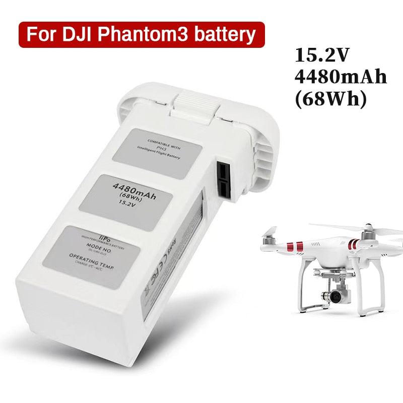 NEW 15.2V 4480mAh Drone Battery for DJI Phantom 3 SE Intelligent Flight Li-Po Battery Professional Standard RC Drone Accessories Modular Battery - RCDrone