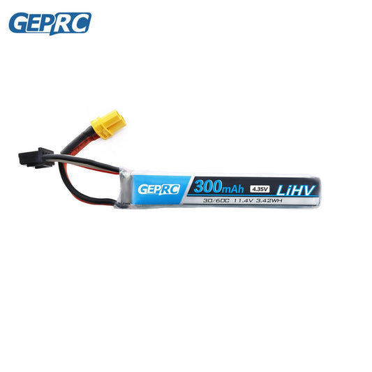 GEPRC 3S 300mAh Battery - 11.4V 30C60C Whoop battery Suitable For Cineeye Series For RC FPV Quadcopter Freestyle Drone Accessories FPV Drone Battery - RCDrone