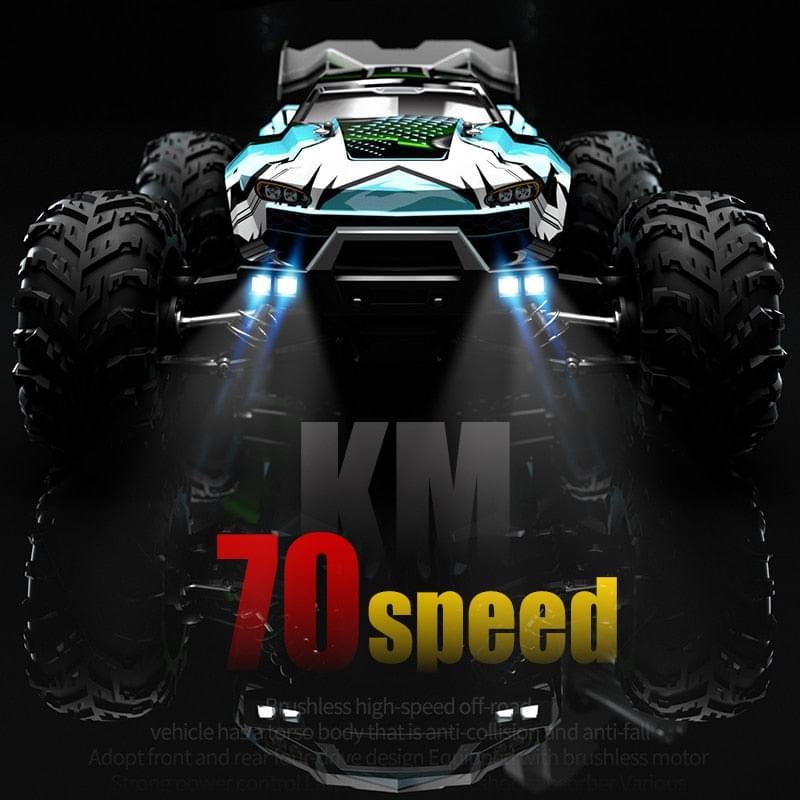 Bestuurbare Auto HUIOP 1/18 Afstandsbediening Vrachtwagen - 2,4 GHz, 60 Km/u, Borstelloze Motor, LED-lichten (off-road, Snelle RC Auto) Rc Auto Brushless Bestuurbare Auto HUIOP 1/18 Afstandsbediening Vrachtwagen - 2,4 GHz, 60 Km/u, Borstelloze Motor, LED-lichten (off-road, Snelle RC Auto) Rc Auto Brushless