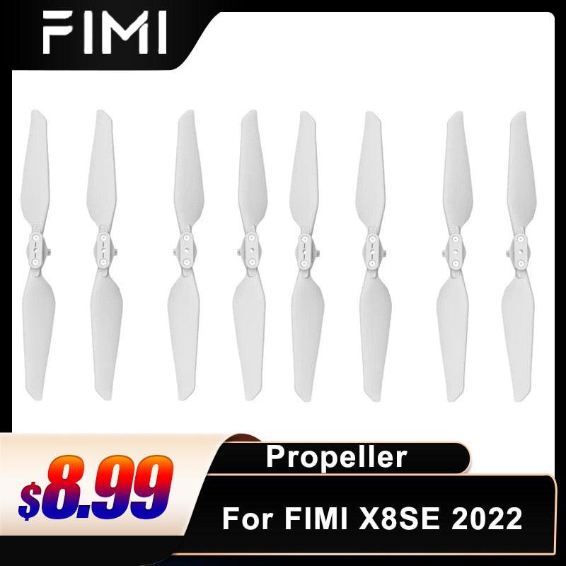 8Pcs Propellers for FIMI X8SE 2022 v2 Camera Drone Foldable Quick Release Prop for X8SE 2022 RC Drone Accessories Wholesales - RCDrone