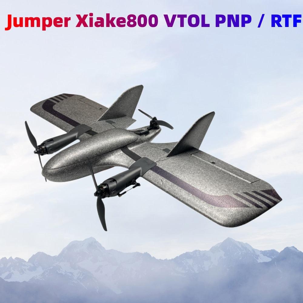 Jumper Xiake800 VTOL - Fixed Wing Y3 Vertical Takeoff 800mm Wingspan FPV Aircraft Long Flight Airplanes Carrier RC Model - RCDrone