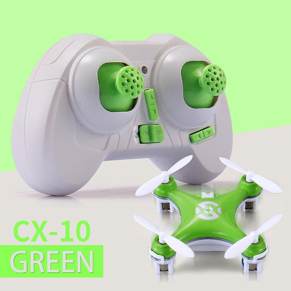 CX-10 Mini Drone - 2.4G 4CH 6 Axis Pocket Drone RC Quadcopter With LED Light Toys For Kids Children Toy Drone - RCDrone