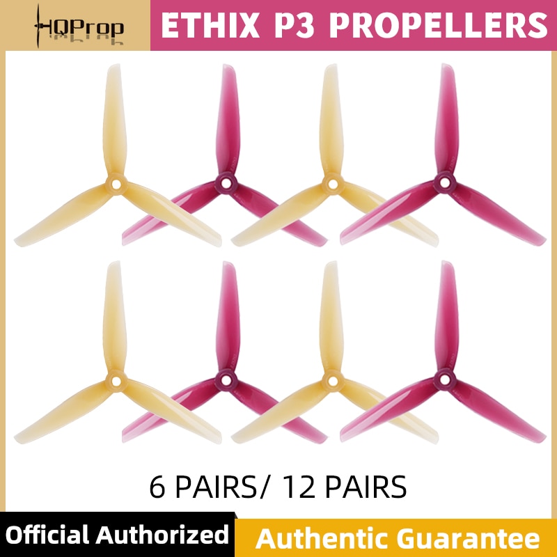 HProp ETHIX P3 PROPELLERS 6 PAIRS/ 12 P