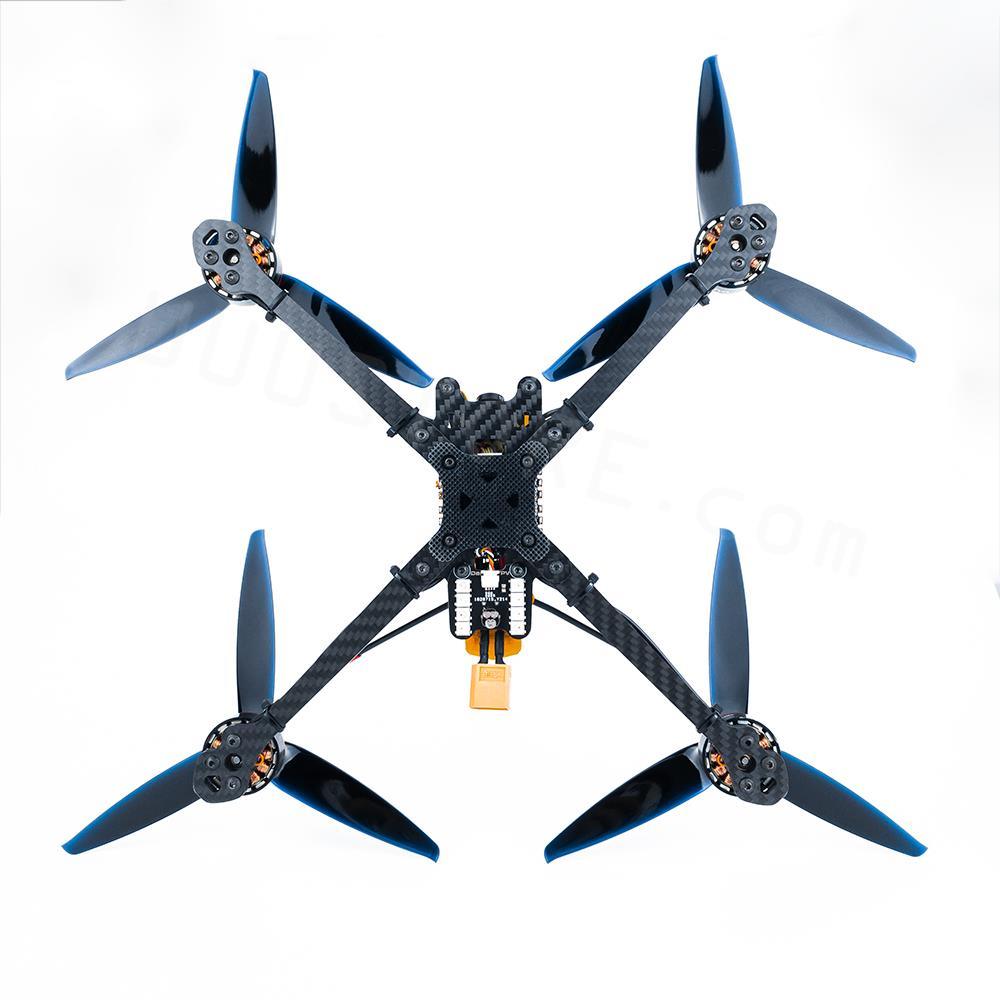 2023 New DarwinFPV Darwin129 - 280mm 7Inch 3~5S FPV Racing Drone PNP Quadcopter F4 FC 50A 4in1 ESC VTX 1500TVL Camera 1800KV Motor - RCDrone