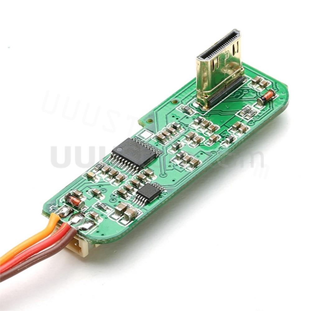 RCD3015 HDMI to AV Converter Board With IR Remote Triggering for SONY Camera NEX-5, 5N,5R,5T,5TL,6R,7N,7R. Nikon D90,D3X - RCDrone