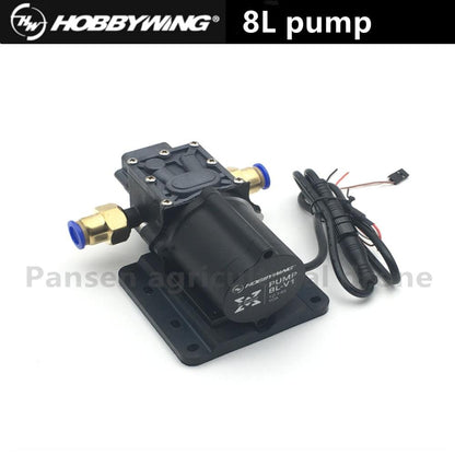 Hobbywing Combo Pump 5L 8L Brushless Water Pump 10A 14S V1 Sprayer Diaphragm Pump for Agriculture UAV Drone - RCDrone