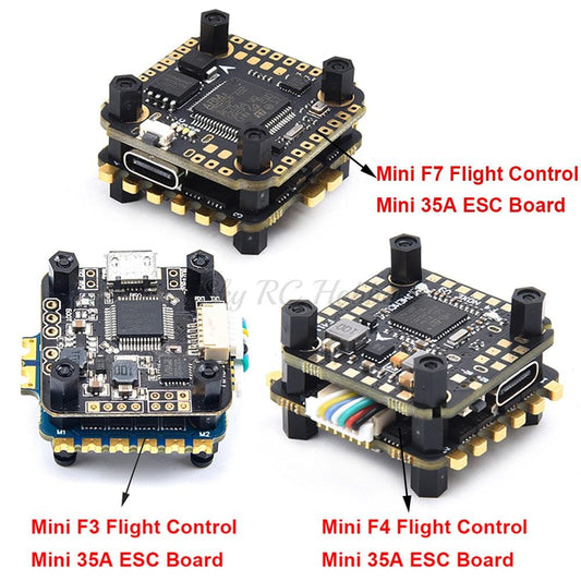 NOXE Flight controller - F4 V3 FC / F3 / Aocoda-RC F7 V1.0 Flight controller / Mini 35A 4 in 1 ESC / XF5806 Flytower For FPV RC Drone ELF88 90 Q90 - RCDrone