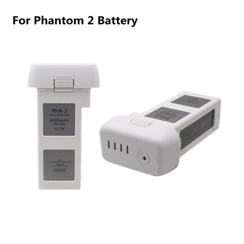 New Phantom 2 Battery - 11.1V 6000mAh Lipo Battery for Phantom 2 Vision series drone replacement battery Modular Battery - RCDrone