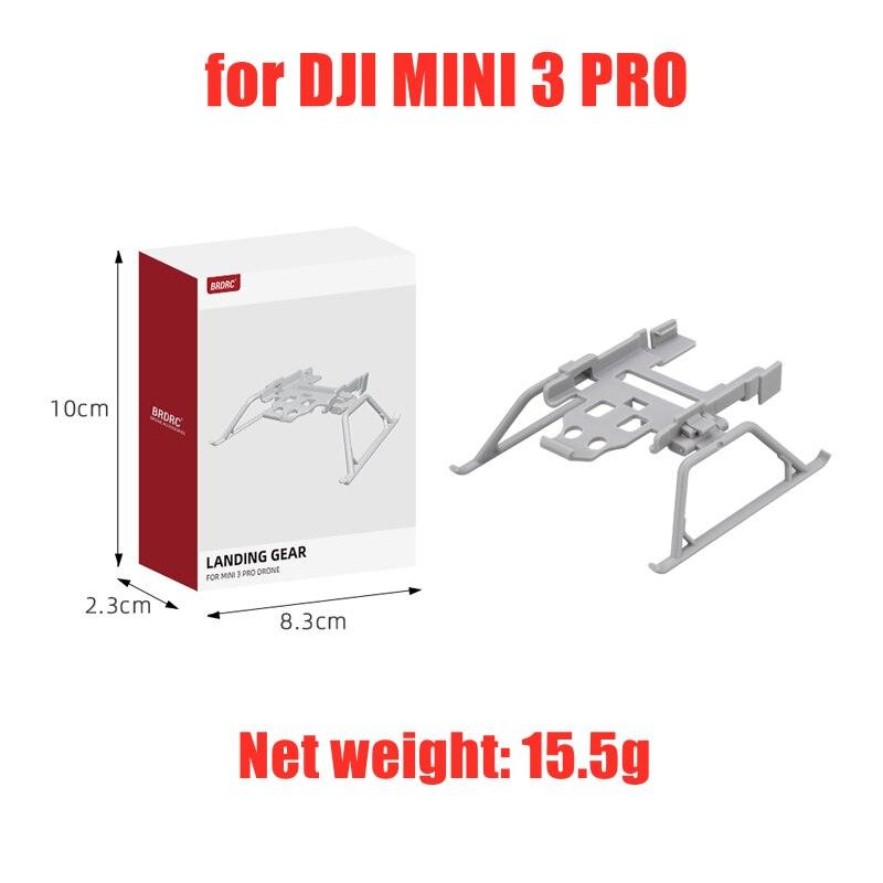 Landing Gear for DJI Mini 3 PRO Drone - Quick Release Height Extender Long Leg Foot Stand Gimbal Protector Accessory - RCDrone