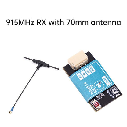 iFlight ELRS 915MHz / ELRS 2.4G Receiver / TX Module with 70mm / 40mm Antenna / Dual-Band Antenna / Stick for Commando 8 FPV Drone Remote Controller - RCDrone
