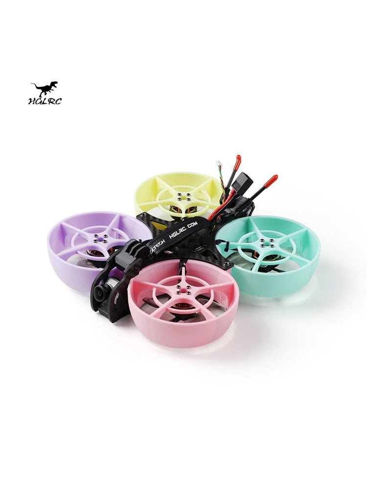 HGLRC Racewhoop30 V2 FPV Racing Drone Analog Version - 4S 2006 3600KV Caddx Ratel 2 3inch Zeus F722 28A For RC FPV Freestyle Drone