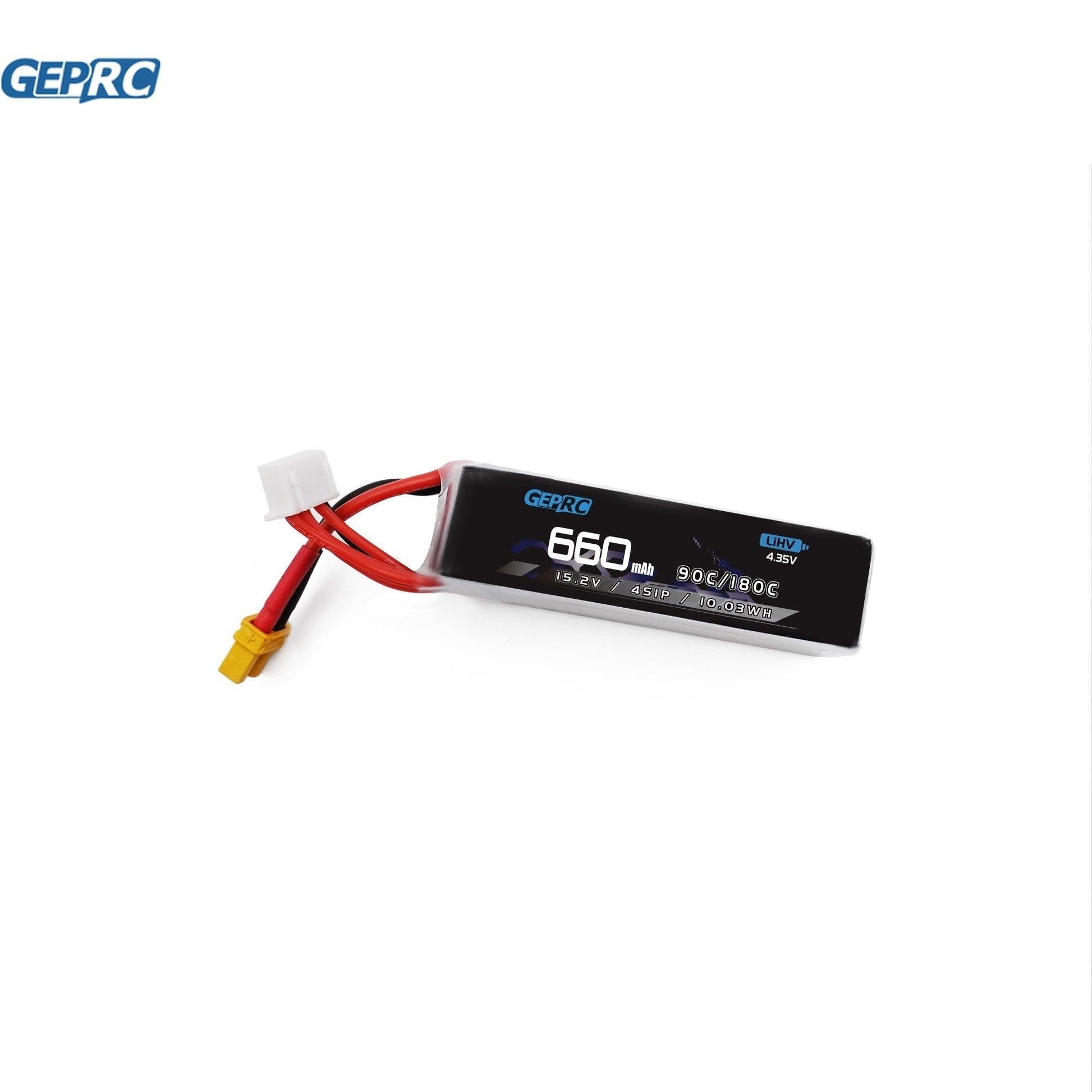 GEPRC 4S 660mAh LiPo Battery - 90/180C HV 3.8V/4.35V Suitable For Cinelog Series For RC FPV Quadcopter Drone Accessories FPV Drone Battery - RCDrone