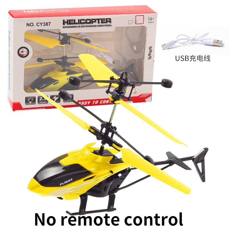 DW2137 Rc Helicopter - 2 Channel Remote Control Mini Drone Flying Helicopter Infraed Induction Kid Toys Aircraft LED Drone Flying Suspension Induction Helicopter - RCDrone