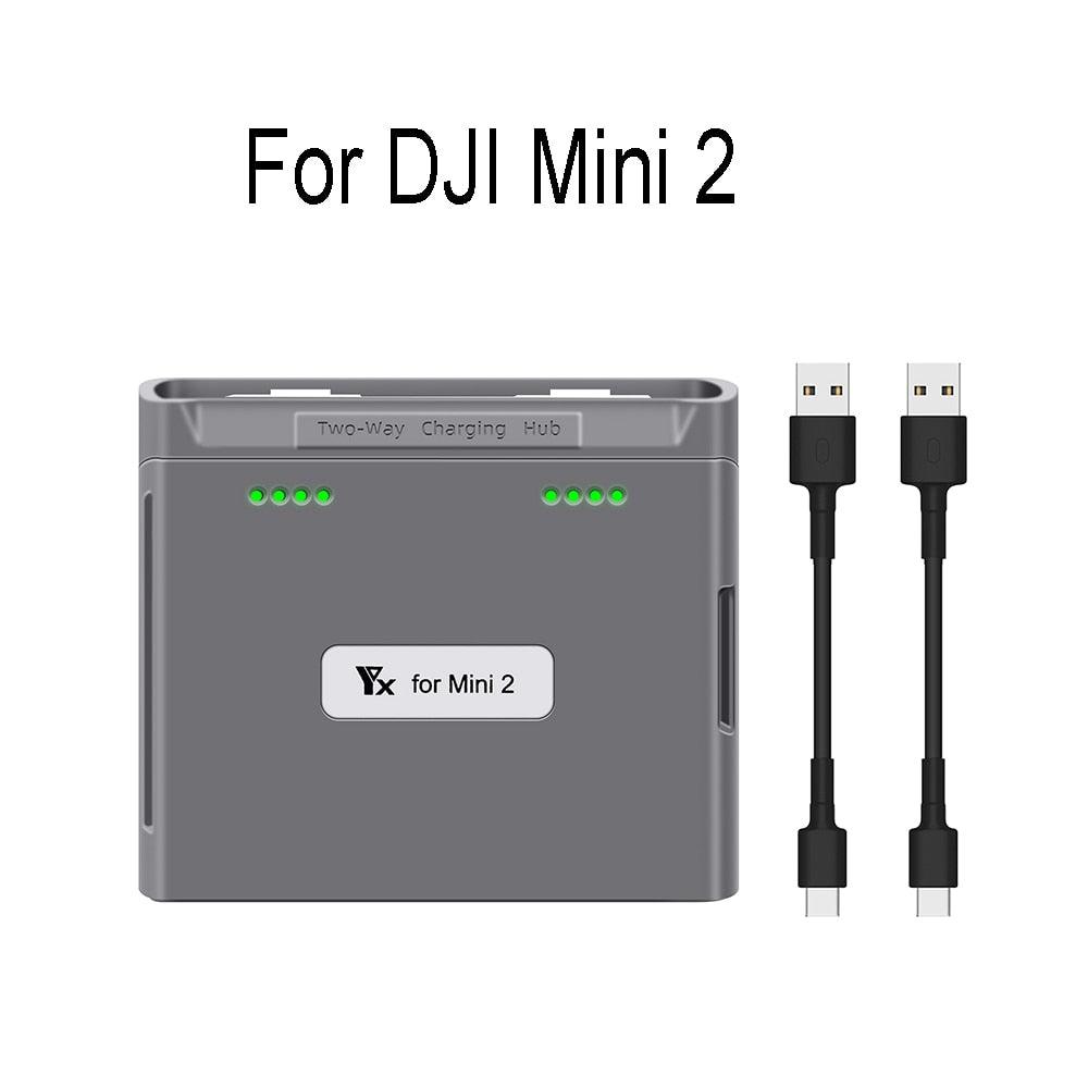 ミニ 2/ミニ SE バッテリー充電器双方向充電ハブ ドローン バッテリー 