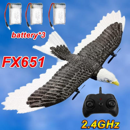 RC Plane Wingspan Eagle Bionic Aircraft Fighter Radio Control Remote Control Hobby Glider Airplane Foam Boys Toys for Children - RCDrone
