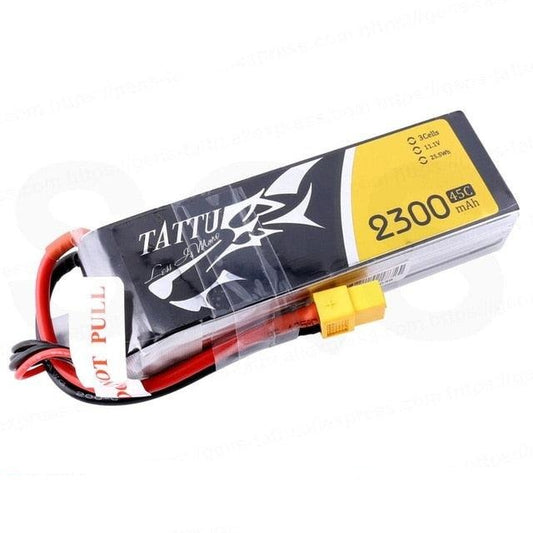 Tattu Lipo 4S 1550mAh 14.8V 120C XT60 - Batterie Haute Performance Pour FPV Racing Drone, Quadcopter, RC