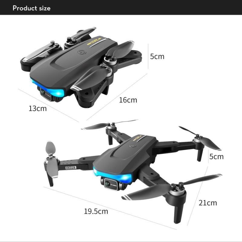LS38 Drone - GPS 4K HD WIFI FPV Drone 1080P Camera Height Hold RC Foldable Quadcopter Dron Rc Helicopter Drone Gift Toy Professional Camera Drone - RCDrone