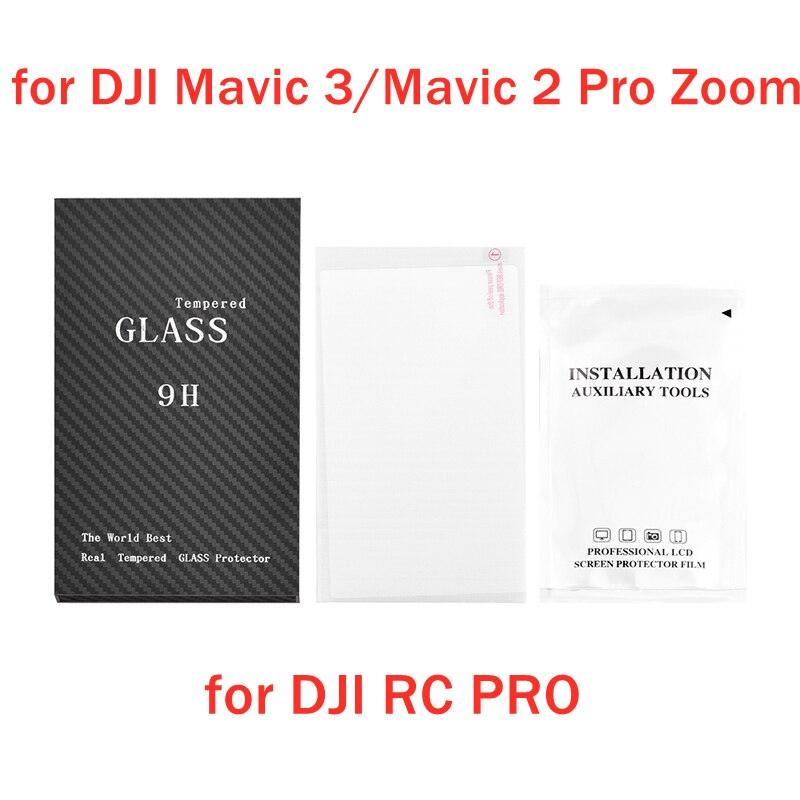 9H Tempered Glass Film RC Screen Protectoive Film for DJI MINI 3 PRO/Mavic 3/Mavic 2 Pro Zoom Drone Remote Control With Screen - RCDrone