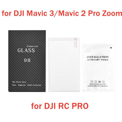 9H Tempered Glass Film RC Screen Protectoive Film for DJI MINI 3 PRO/Mavic 3/Mavic 2 Pro Zoom Drone Remote Control With Screen - RCDrone