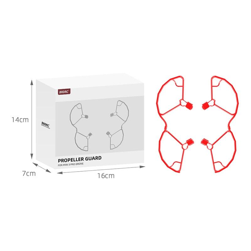 Propeller Guard for DJI Mini 3 Pro Drone - Propellers Protector Props Cover Wing Fan Bumper Cage Protective Ring Drone Accessories - RCDrone