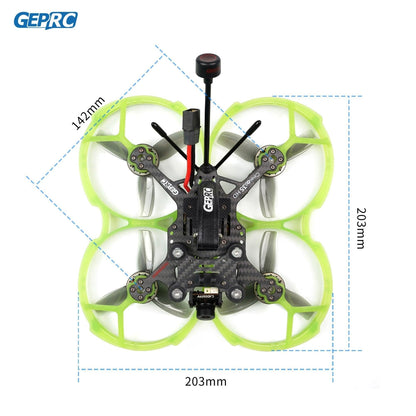 GEPRC CineLog35 Cinewhoop FPV Drone - Performance Analog 6S F722-45A SPEEDX2 2105.5-2650KV For RC FPV Quadcopter Freestyle Drone - RCDrone