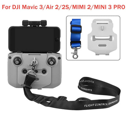 RC Hook Holder Strap For DJI Mavic 3/Air 2/2S/MIMI 2/MINI 3 PRO Drone Adjustable Lanyard Neck Strap Accessories - RCDrone