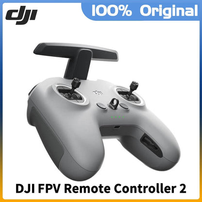 DJI FPV Remote Controller 2 - Original for DJI FPV Goggles V2 / DJI Goggles 2 / DJI FPV / DJI Avata Adopts An Ergonomic Design - RCDrone