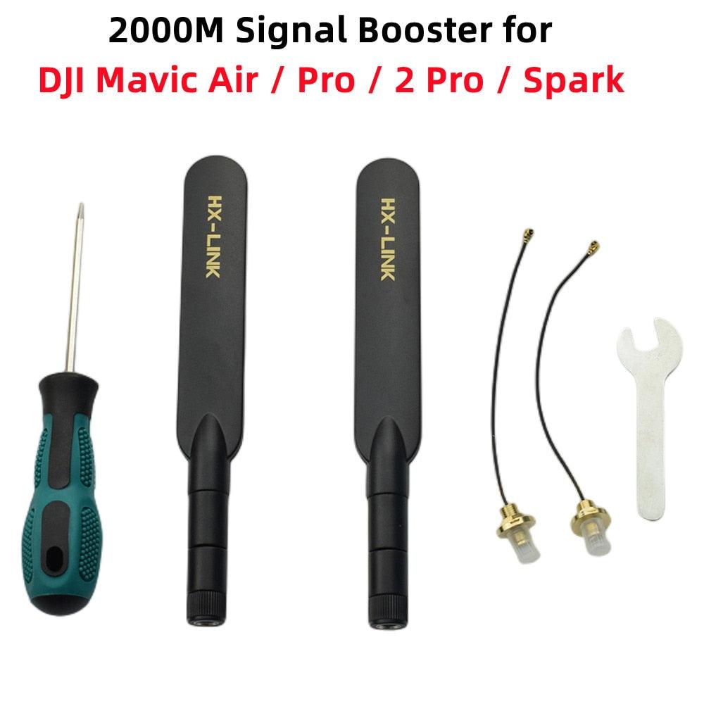 2000M Signal Booster for DJI Mavic Air Mini Pro Spark Drone Dual