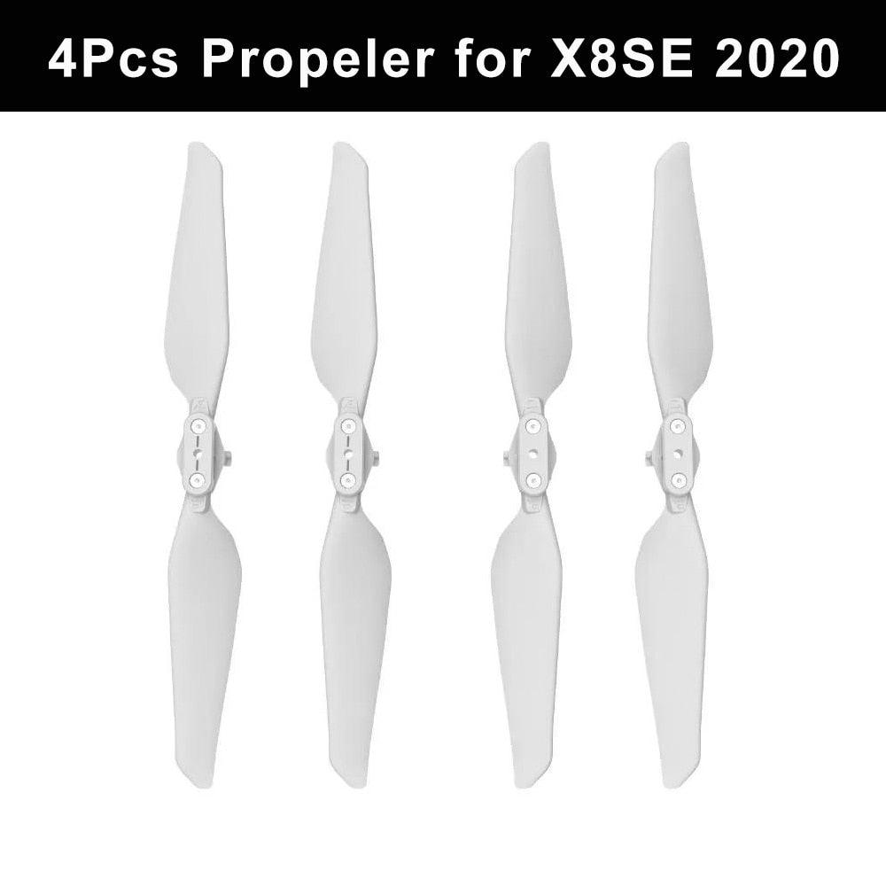 8Pcs Propellers for FIMI X8SE 2022 v2 Camera Drone Foldable Quick Release Prop for X8SE 2022 RC Drone Accessories Wholesales - RCDrone