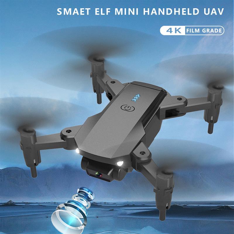 Q12 Drone - 4k HD Camera WiFi Fpv Air Pressure Altitude Hold Black And Gray drone Foldable RC Drones Toy - RCDrone