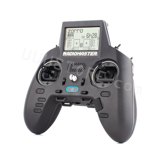 RadioMaster ZORRO Transmitter - 2.4Ghz 16CH CC2500 / 4in1 / ELRS Hall Gimbal LCD Screen OpenTX Radio Transmitter Mode2 for RC FPV Drone - RCDrone