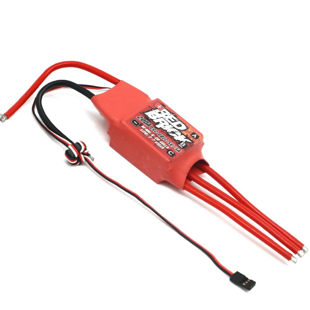Red Brick 50A/70A/80A/100A/125A/200A Brushless ESC Electronic Speed Controller 5V/3A 5V/5A BEC for FPV Multicopter Drone - RCDrone