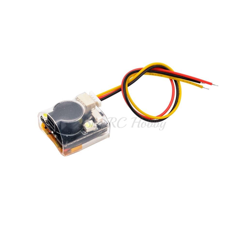 JHE42B-S Finder 5V Super Loud Buzzer Tracker - 100dB with LED Buzzer Alarm Built in battery For RC FPV Drone Flight Controller - RCDrone