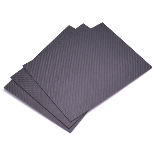 400mm X 200mm Real Carbon Fiber Plate Panel Sheets 0.5mm 1mm 1.5mm 2mm 3mm 4mm 5mm Thickness Composite Hardness Material - RCDrone