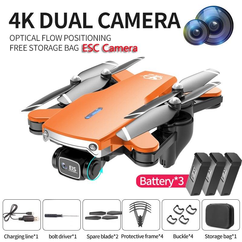 S169 Drone - ESC Camera HD 4K WiFi FPV Quadcopter Children Toys RC Helicopter Remote Control Kids Toy - RCDrone