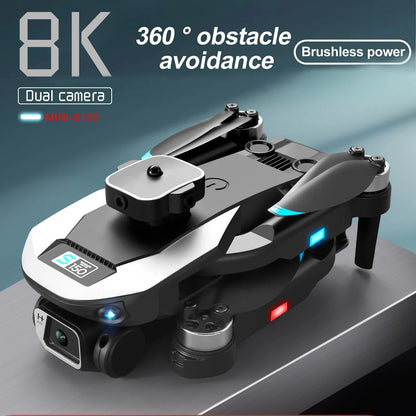 S150 Drone, 360 0 obstacle 8K avoidance Brushless power Dual camera T