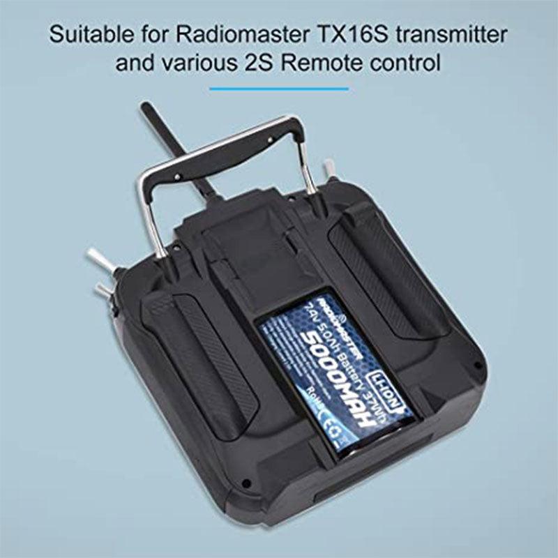 RadioMaster 7.4V 2S 5000mAh Li-Ion Battery for Transmitters - XT30