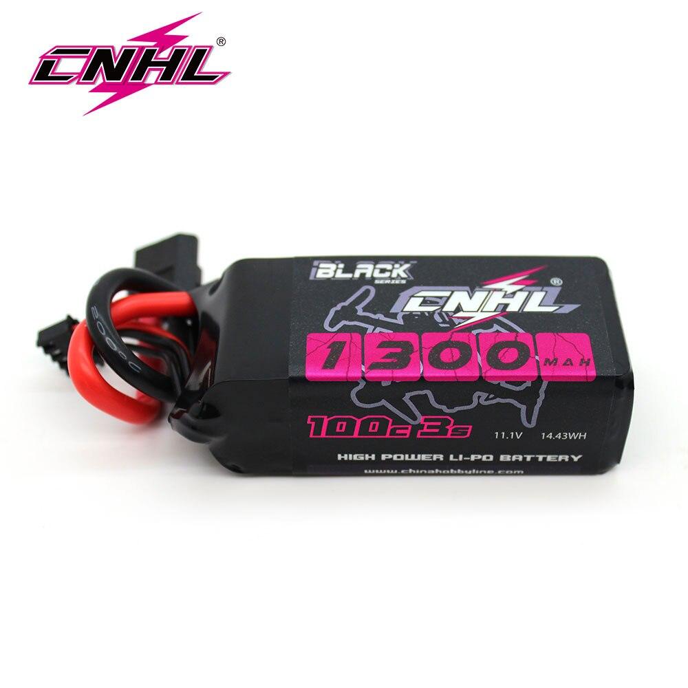 4PCS CNHL 3S 11.1V Lipo Battery for FPV Drone - 1300mAh 1500mAh 100C Black Series With XT60 Plug For FPV Airplane Helicopter Drone Quadcopter - RCDrone