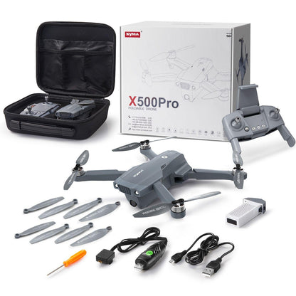SYMA X500Pro GPS Drones - with 4K UHD Camera RC Quadcopter Brushless Motor, 5G FPV Transmission, Follow Me, Auto Return Home - RCDrone