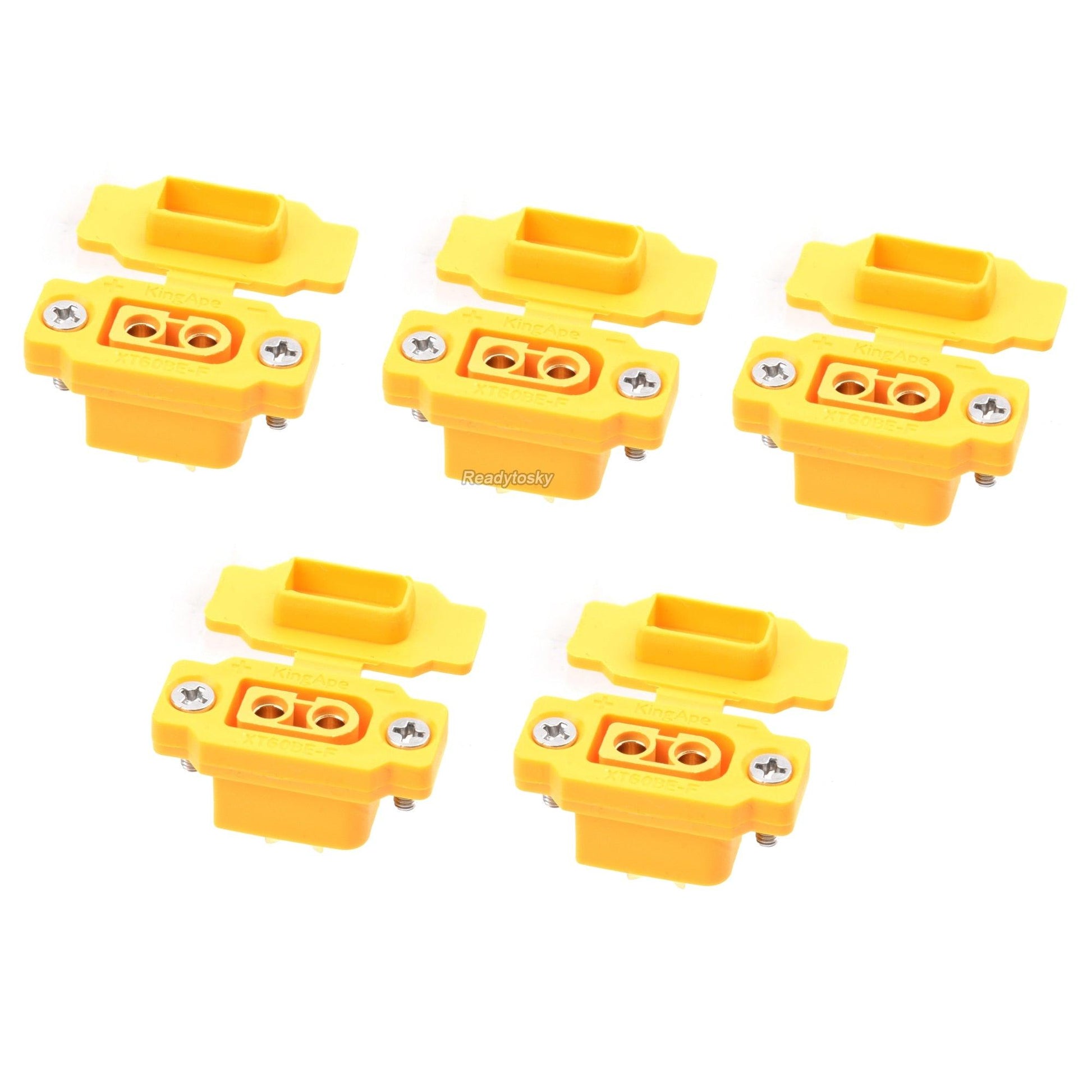 XT60 Plug Connector - NEW XT60BE-F XT60E-F & XT60 / XT60H Model Airplane Battery Gold-Plated 30A High Current Safe Female Plug Connector FPV Accessories - RCDrone