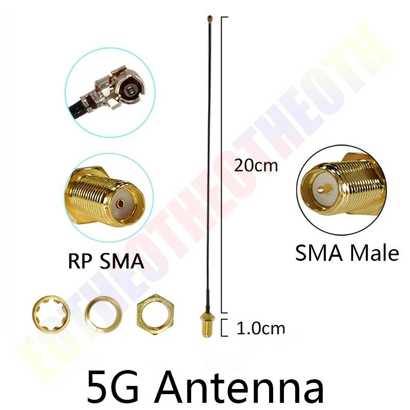 Eoth 5PC 868MHz Antenna 915MHz antena Lorawan lora 5dbi SMA Male female Connector 868 915 mhz antena GSM 21cm ipex 1 pigtail - RCDrone