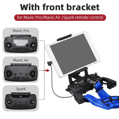 Tablet Holder Bracket Phone for DJI Mavic 2 Pro Zoom Mini 1 SE Drone Monitor Front View Mount for Mavic Pro/Air/Spark Accessory - RCDrone