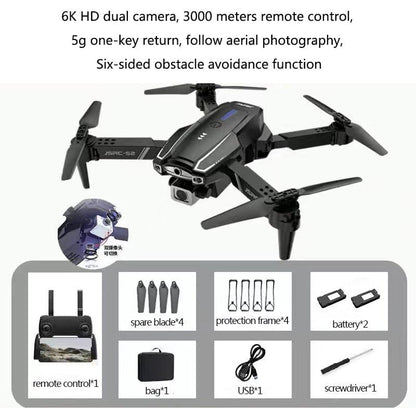 S2 Drone - 4K Profesional 5G WIFI Dual HD Camera Drone Quadcopter Drone HD Wide-Angle Dual Camera Gift Toy For Boy - RCDrone