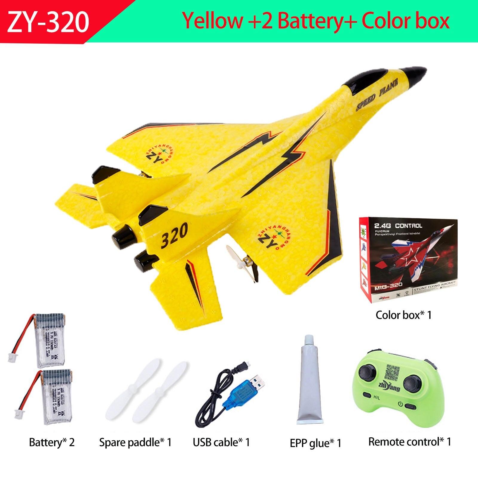 新しい RC 飛行機グライダー飛行機フライングモデル LED リモート